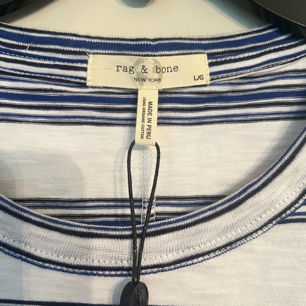 Rag & Bone new with tags women tee shirt size large - Picture 3 of 3